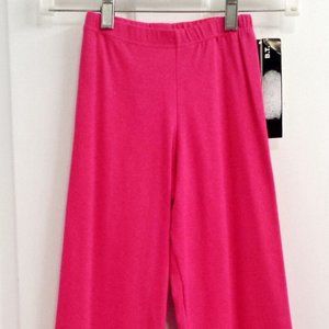 Bal Togs 1325 Hot Pink Girl's Medium (8-10) Yoga Jazz Pants